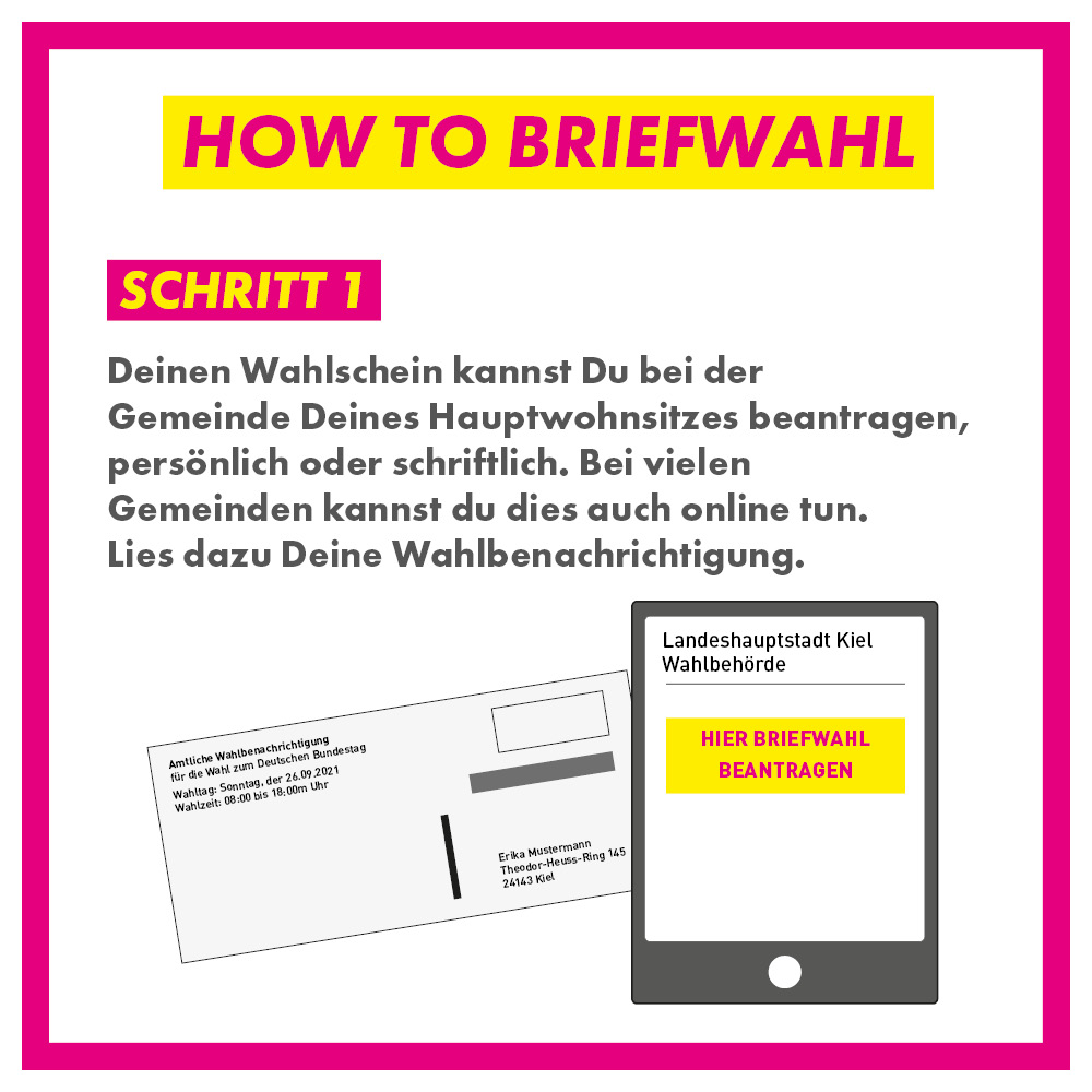 Briefwahl 1